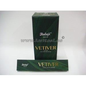 Incienso Balaji Vetiver 15gr